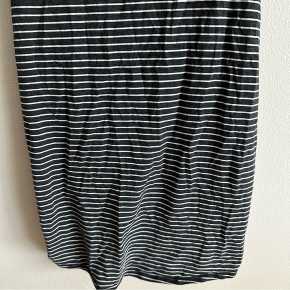 Lululemon All Tied Up Tank Modern Stripe Heathered Black White - Picture 6 of 11